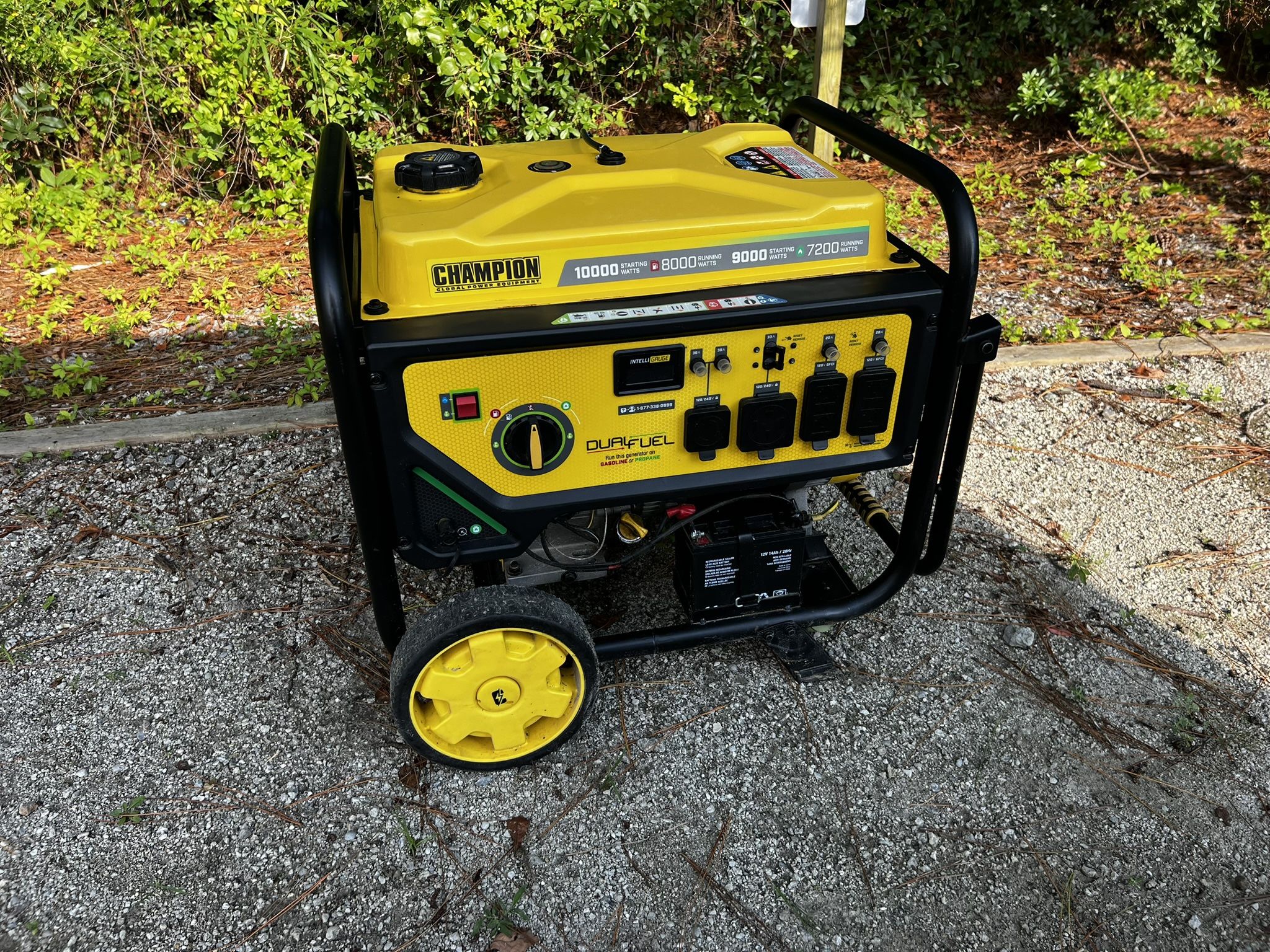 Champion 10,000 Watt Dual Fuel Generator