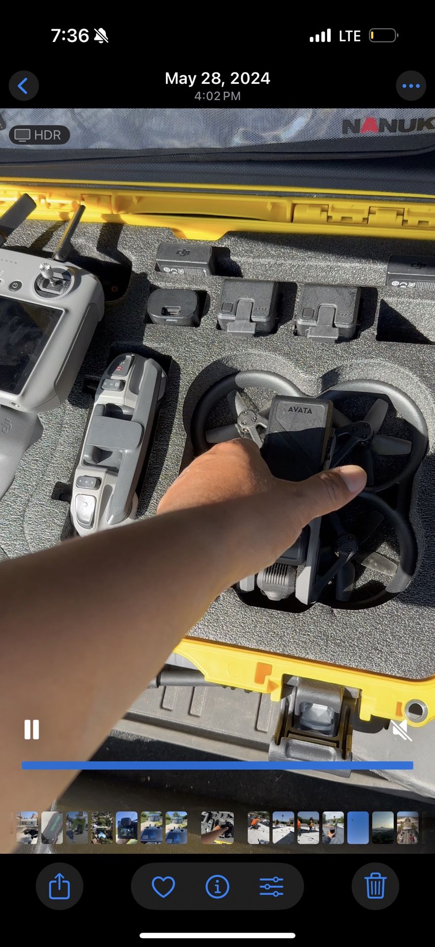 Dji Avata With Controller And 3 Battery And Goggles V2
