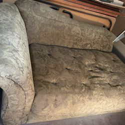 Fainting Couch Chaise Lounge, Large Dog Bed