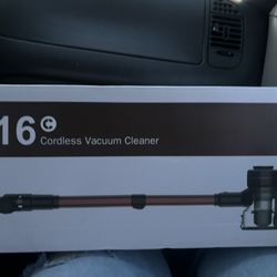 Cordless vacuum cleaner 