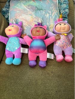 Unicorn cabbage patch kid dolls