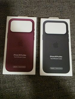 Iphone 18 pro max TechWoven Case