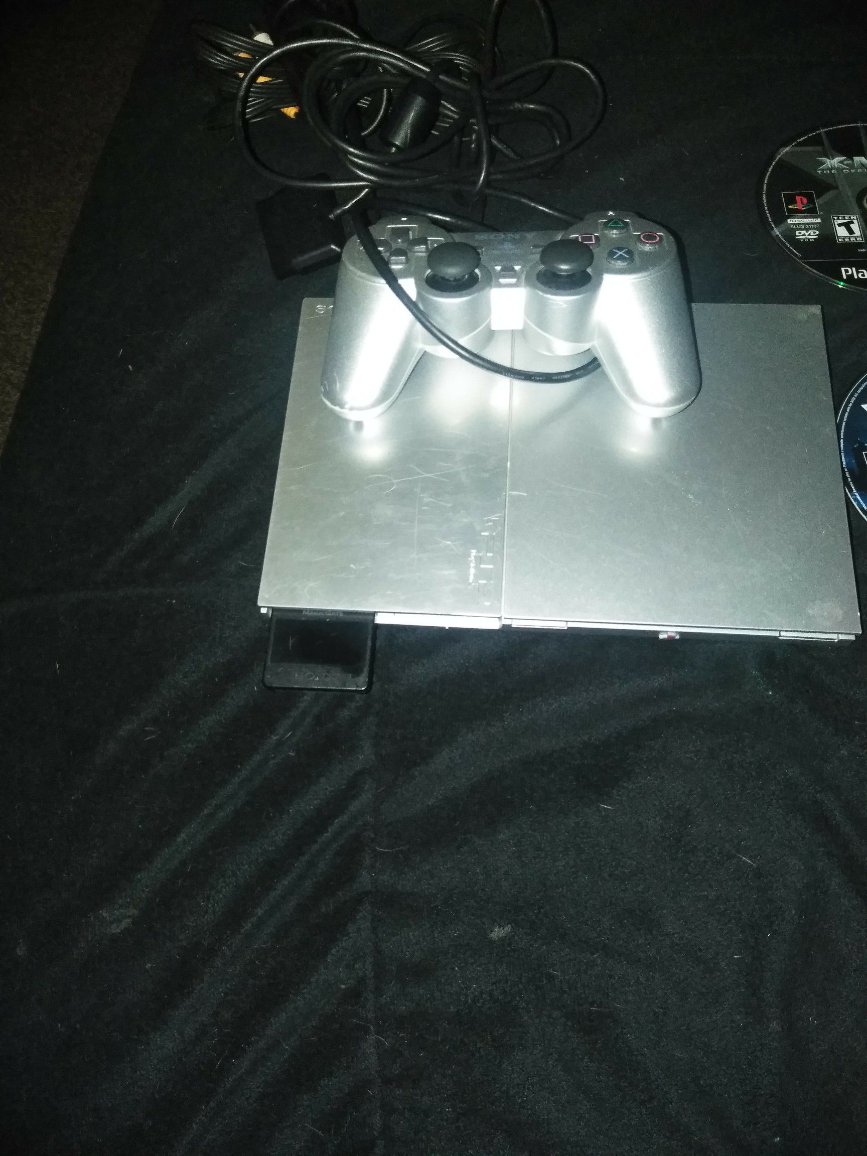 Play station 2 with hook ups and 45 games $125 or best offer