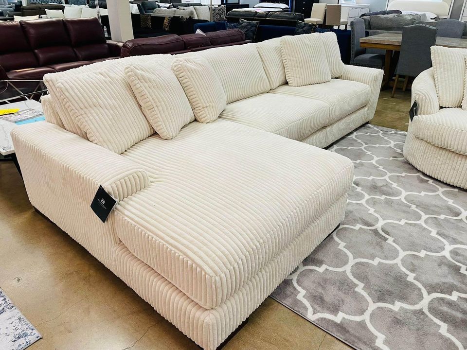 Corduroy Sofa Chaise Sectional