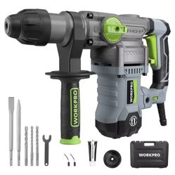 Workpro 12.5amp Rotary Hammer Drill Heavy Duty Best In The Market New In Box