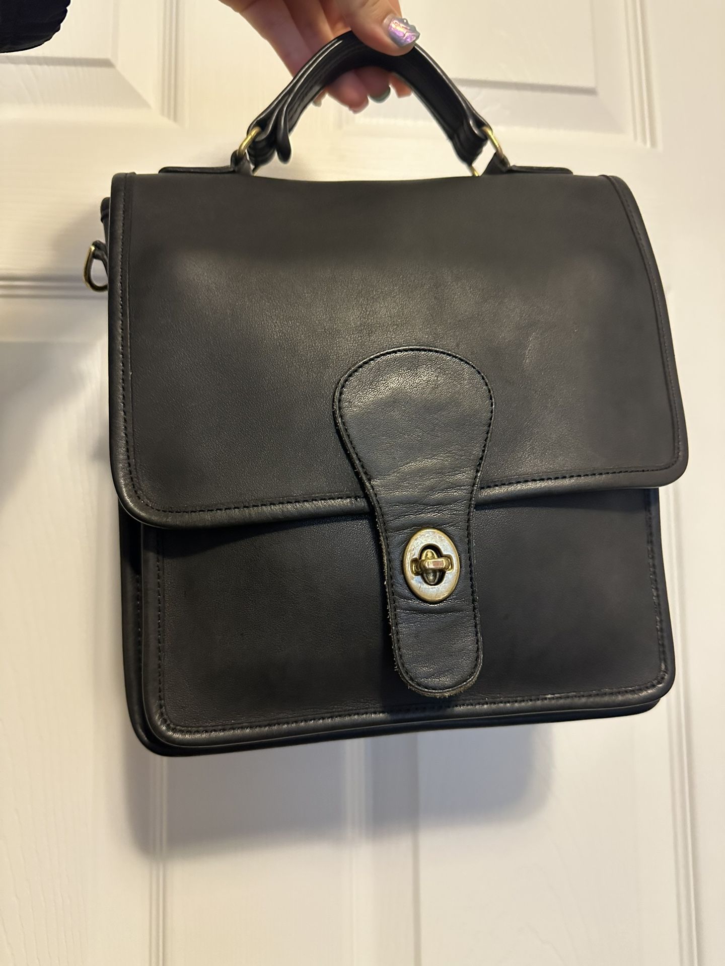 Vintage Coach Station Bag