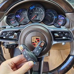 Porsche key fob