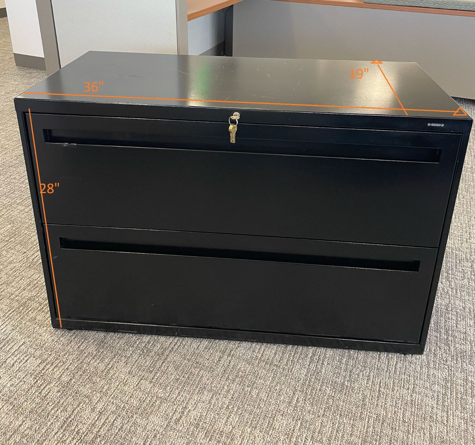 HON Filing Cabinets 2 & 3 Drawers