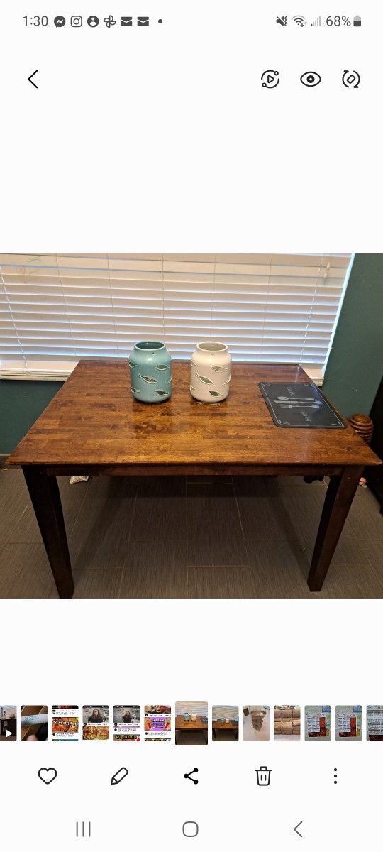 Table With No Chairs