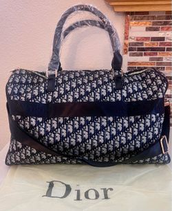 New black and white travel bag carry-on bag