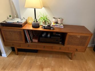 MidCentury media Console. Need Truck Or Van In Order To Fit