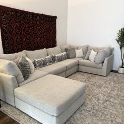 Pebble Sectional with Ottoman Modular