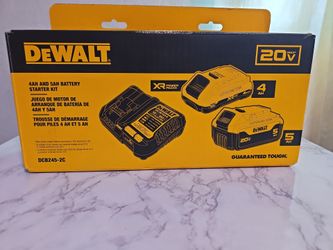 DeWalt 20V 4AH & 5AH Battery Starter Kit