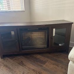 Fire place TV Stand