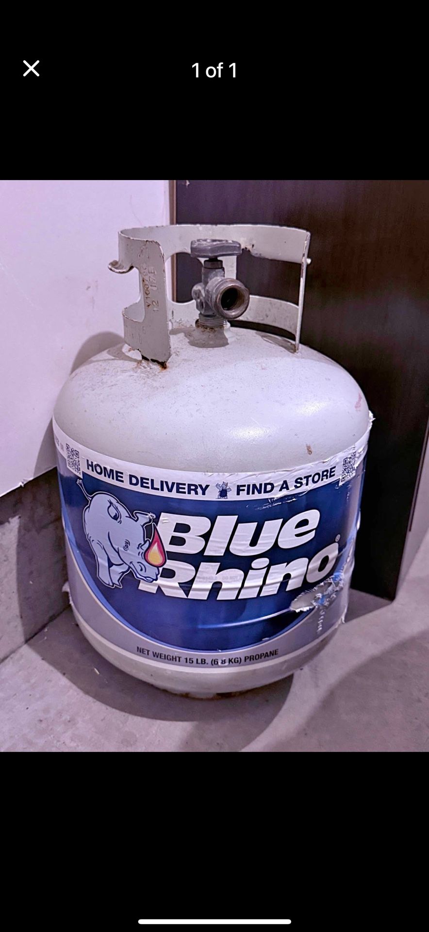 PROPANE BOTTLE EMPTY