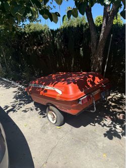 Vintage Coleman Caboose Trailer