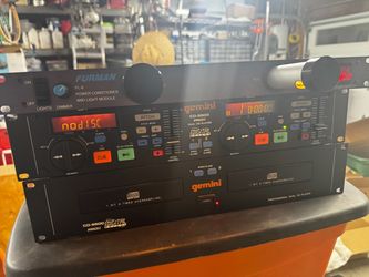 Gemini CD-9500 Pro Controller Dual CD and Furman Power Conditioner