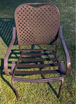 Outdoor rod iron table