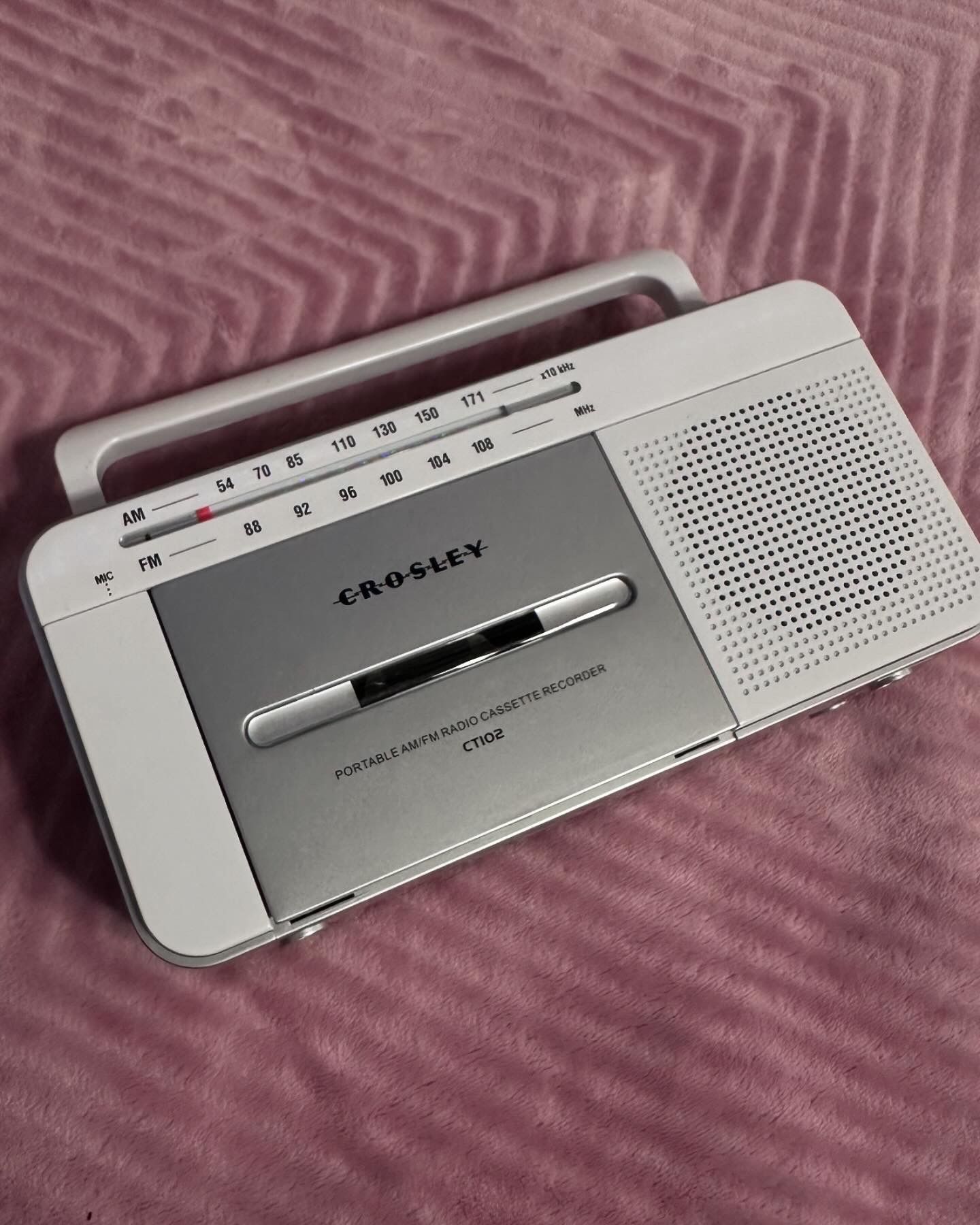 Crosley Cassette Player + 15 Cassettes