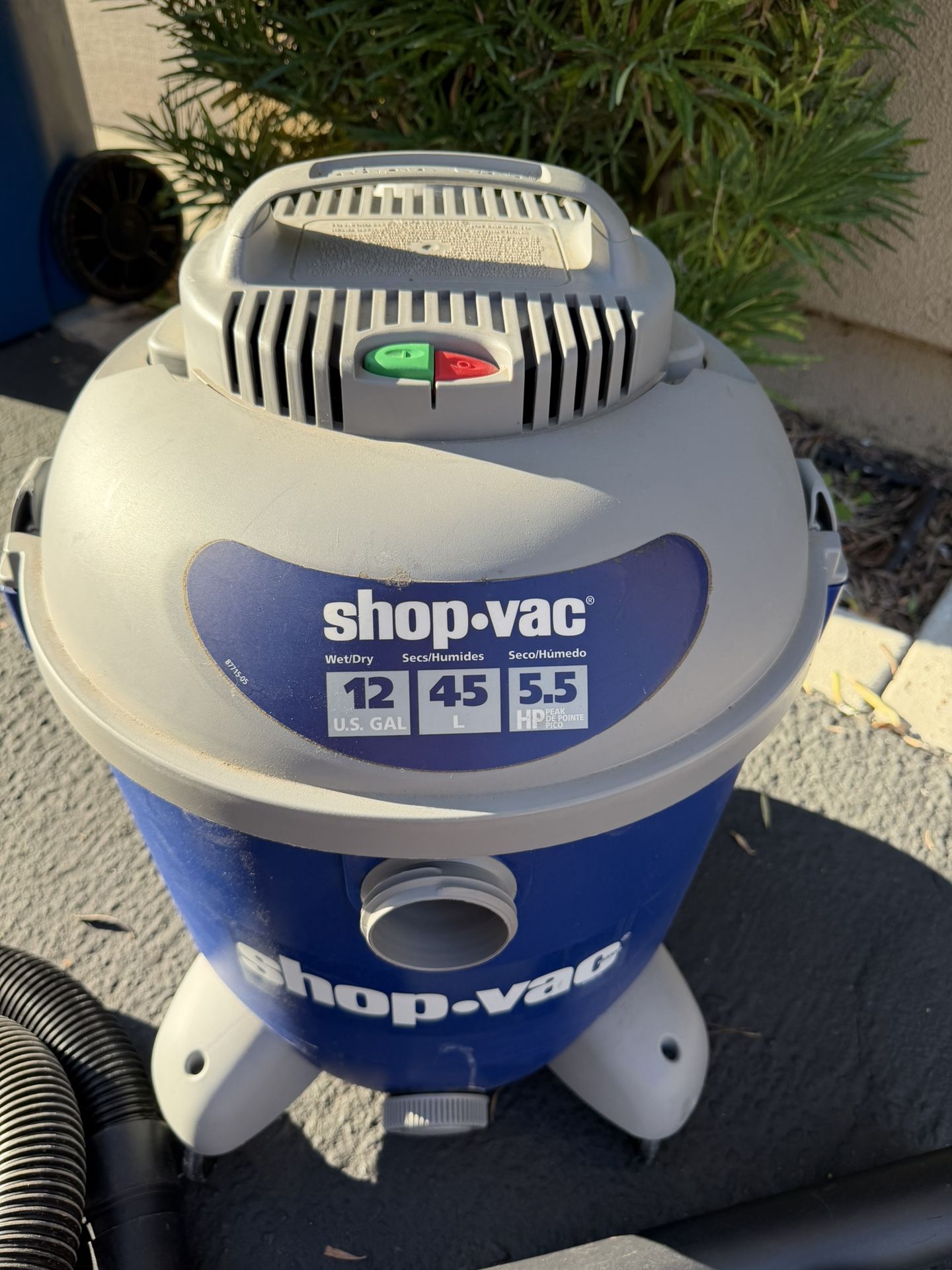 12 Gal Wet/dry ShopVac