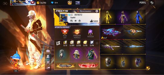 Free fire game account