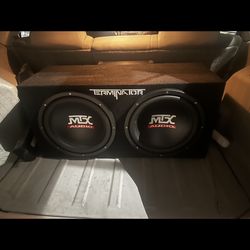 Mtx Audi Sub Woofers 