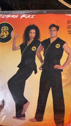 Halloween Cobra Kai adult costume medium size 38/40