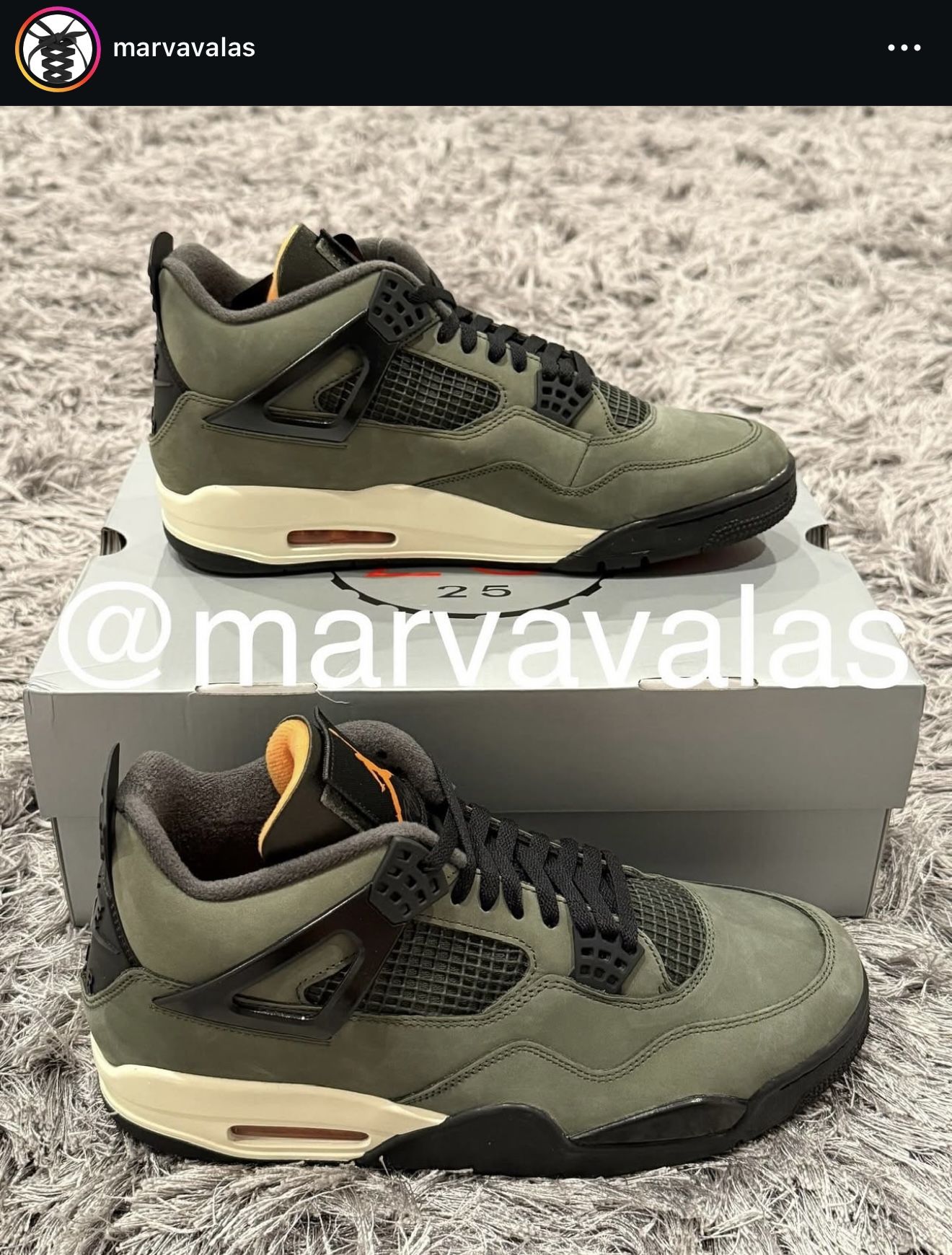 Jordan 4 X Undefeated. Mens 10.5 Or 12