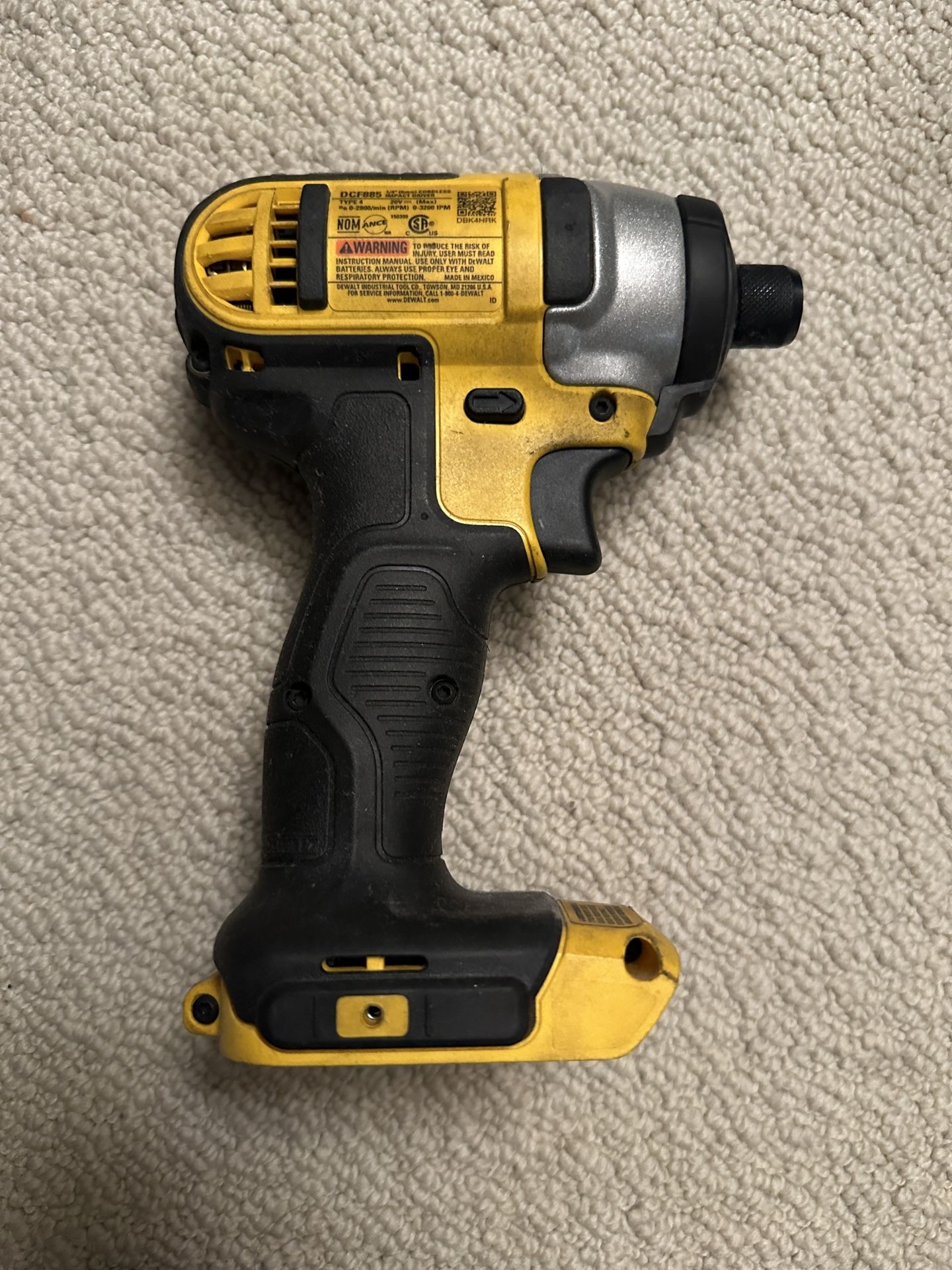 De Walt Impact Driver And Drill