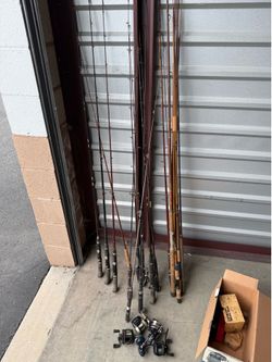 Fishing poles take all