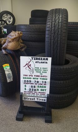 205 70 15 BRAND NEW TIRE TIRES $55 EACH $220 SET
