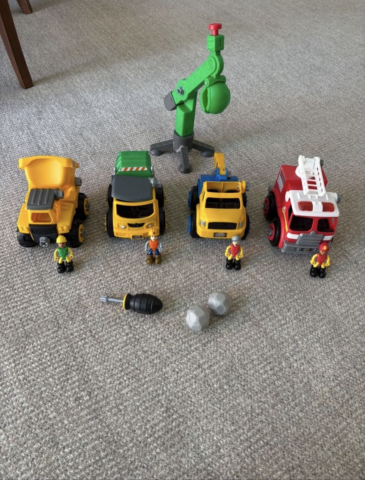 Nikko Machine Maker Construction Set Mega City Service Team,