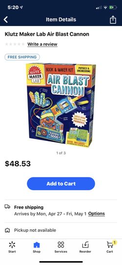 Air blast cannon