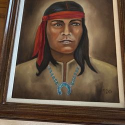 Native American  / Indian Paintings And Plates