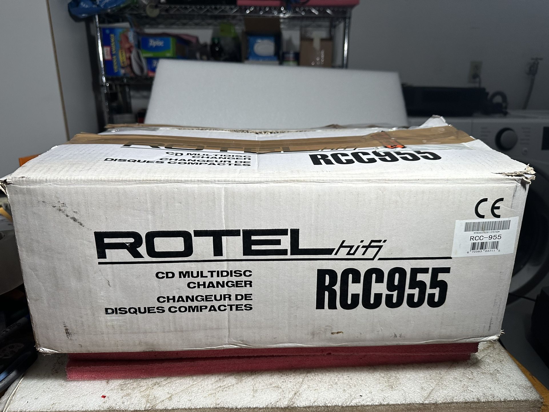 ROTEL RCC-955 MULTIDISC CD CHANGER - HDCD