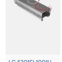 LOW PRICE MOVING- LG dryer heating element 5301el1001h