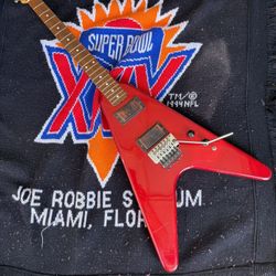 Kramer Flying -V Body W/Fender Stratocaster  Squier Neck Electric Guitar