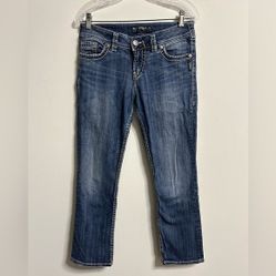 Silver Jeans Women’s Suki Capri’s
