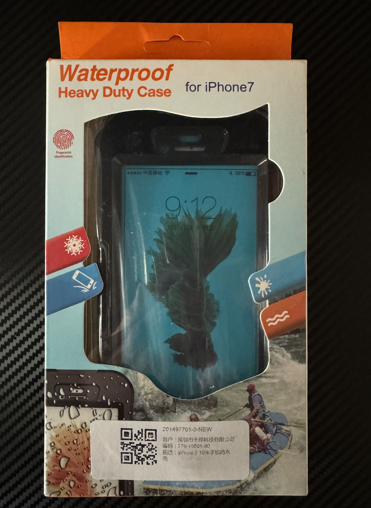 Brand New Waterproof Heavy Duty Case iPhone 7 Black $8 !!!ACCEPTING OFFERS!!!