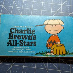 Vintage 1966 Charlie Brown's All-Stars Paperback Book By Charles M. Schulz