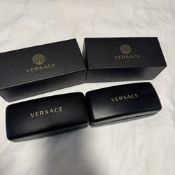 Versace Sunglasses Black And White 