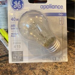 NEW in Package GE Appliance Lightbulbs