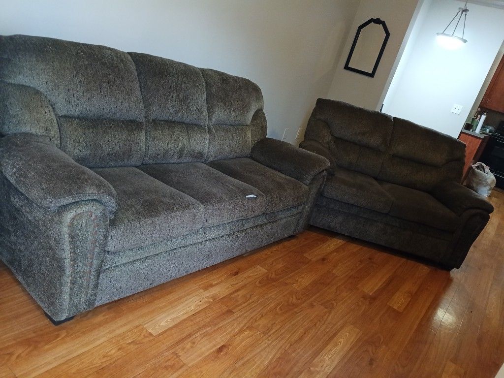 Sofa and Loveseat