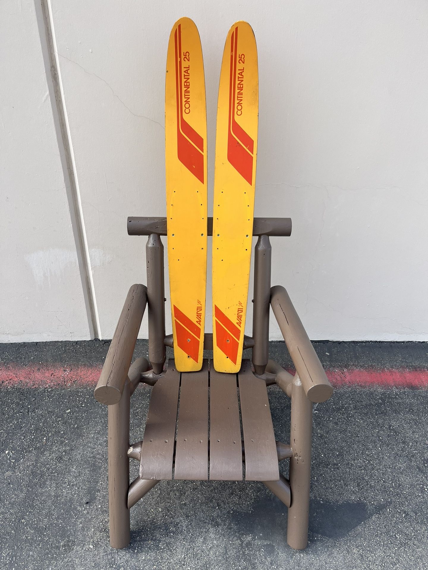 Old School Adirondack Water Ski Chair