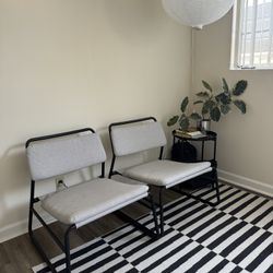 2 IKEA LOUNGE CHAIRS