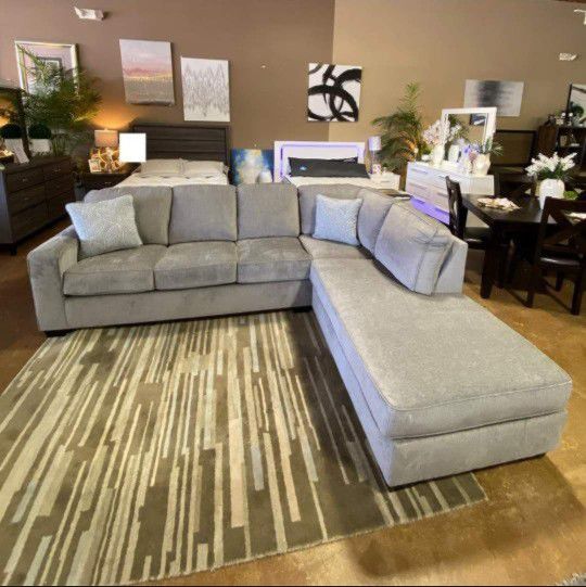 📣IN STOCK📣Altari White Sectional✨Financing Available Only $10 Down Payment✨