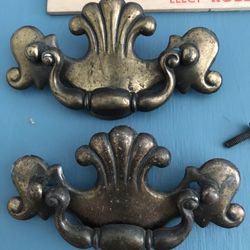 Two Vintage Drawer Pulls