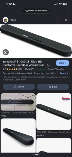 Yamaha ATS soundbar