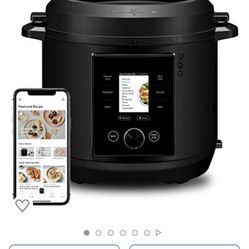 New In Box CHEF iQ World’s Smartest Pressure Cooker, Pairs with App Via WiFi for Meals in an Instant Built-In Scale & Auto Steam Release, Multi-Functi