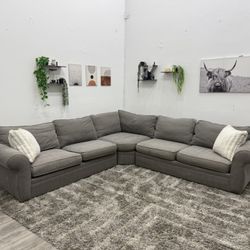 Gray Sectional Couch - Free Delivery